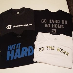 4 Workout T Shirts